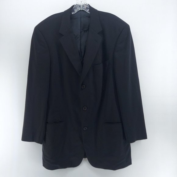 Hugo Boss men’s black suit blazersports coat 42L